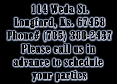Give us a call for your parties!